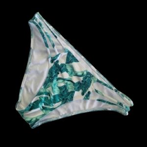 Cabana Del Sol Island Print Low Rise Bikini Bottom